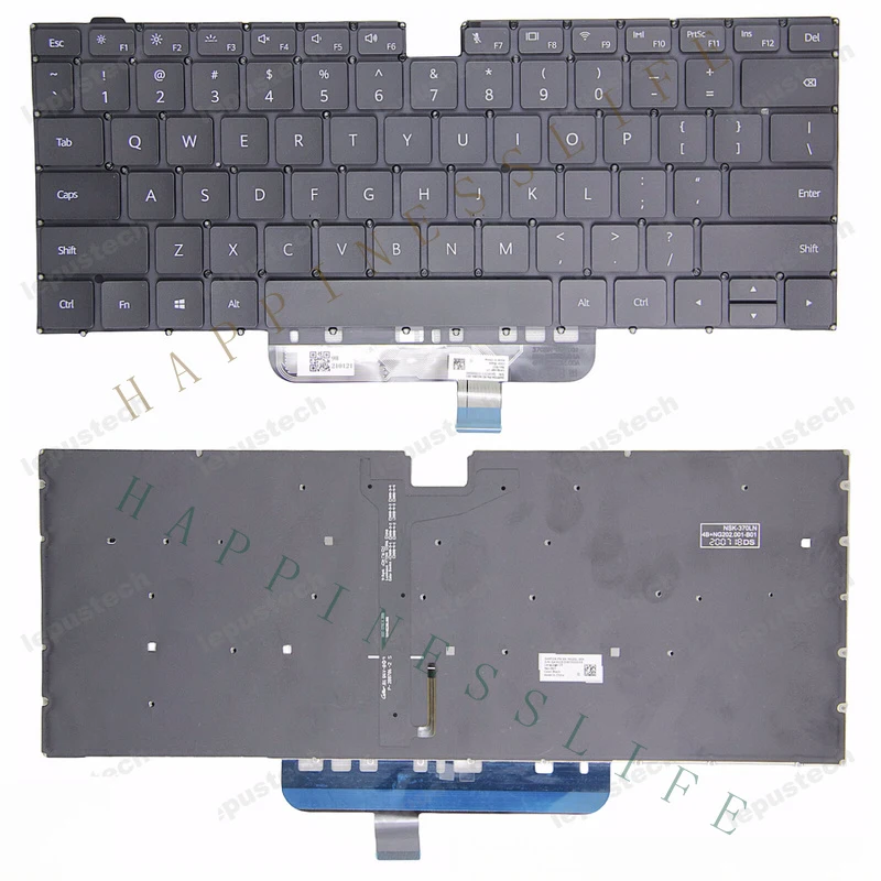 

OM+ For HUAWEI MagicBook Pro KLV-W29L KLV-W19 WAH9P WFQ9 NBL-WAQ9HNL backlit US keyboard