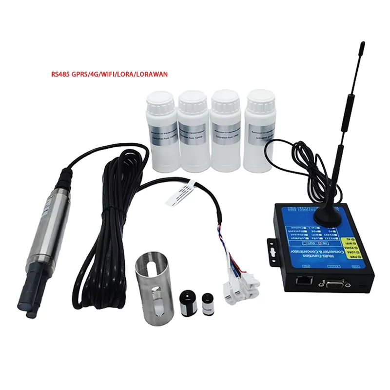 

High precision Rs485 4-20mA output stainless steel ammonium ion sensor for industrial wastewater detection