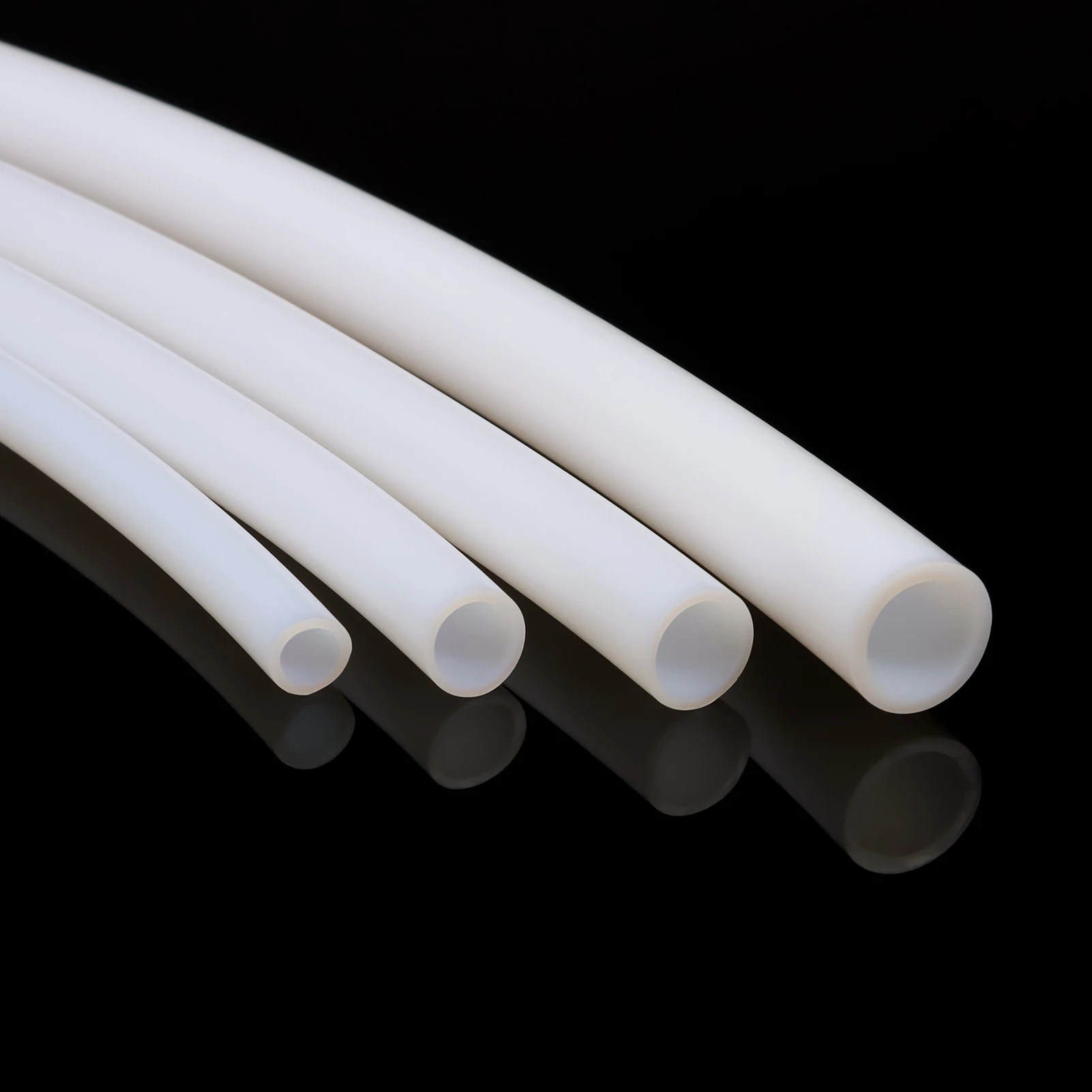 PTFE FEP Tube ID 0.5 1 2 2.5 3 4 5 6 7 8 10 12 14 16 18 20 mm Insulated Hose Rigid Pipe Temperature Corrosion Resistance 600V