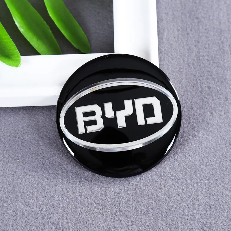 4PCS 56mm Universal Car Wheel Center Emblem Hub Sticker for BYD Haval Great Wall Zhonghua Geely Accessories