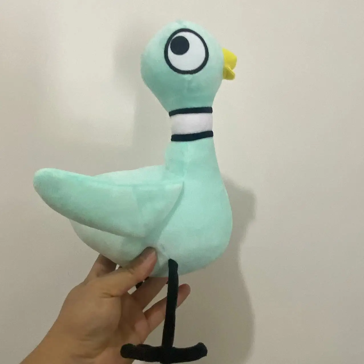 

25cm Green The Pigeon Anime Plush Doll Cute Figure Christmas Birthday Party Gift Cartoon Elf Pillow Children's Toys