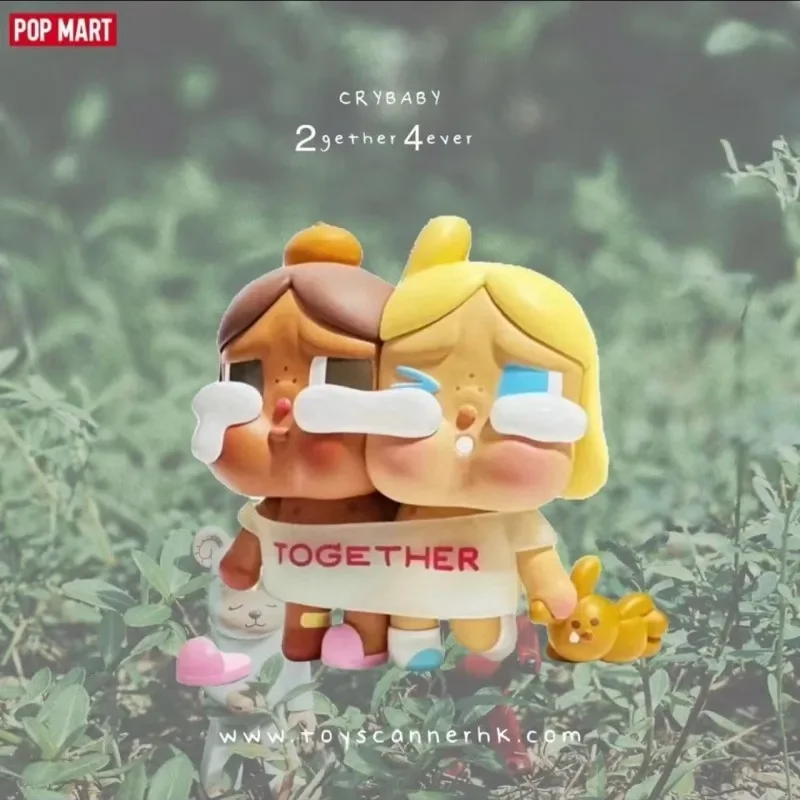 

POP MART CRYBABY TGETHER EVER Series Blind Box Mystery Box Guess Bag Toys Doll Cute Desktop Ornament Collection Anime Figure