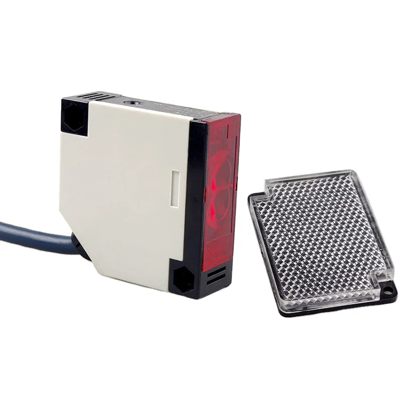 E3JK Series 2m Square Diffuse Optoelectronic Distance Switch Sensor Reflector for Machinery Automotive Printing Equipment