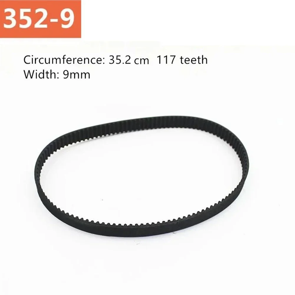 For 9403 Drive Belt Accessories Replacement 35.2cm   35.2cm Belt Sander Black Rubber Belt Tool Practical Brand New