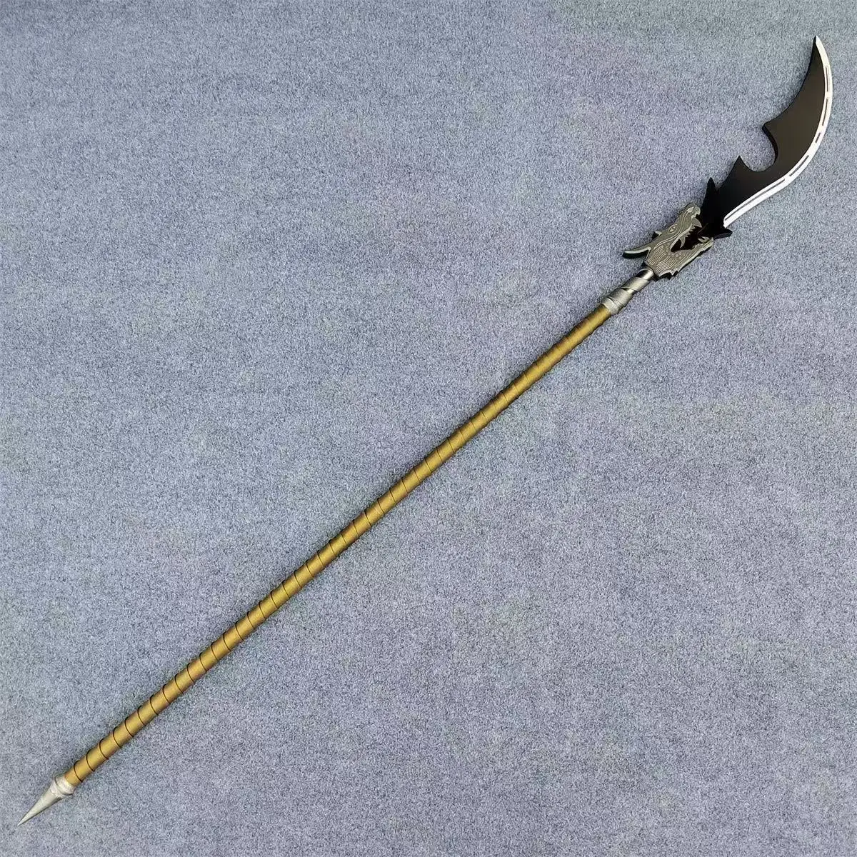 JiaQiu Lange Mes Spel Limbus Compamy HongLu Cosplay Da Guan Dao Prop Model Halloween Kerstfeest Kostuum Accessoires