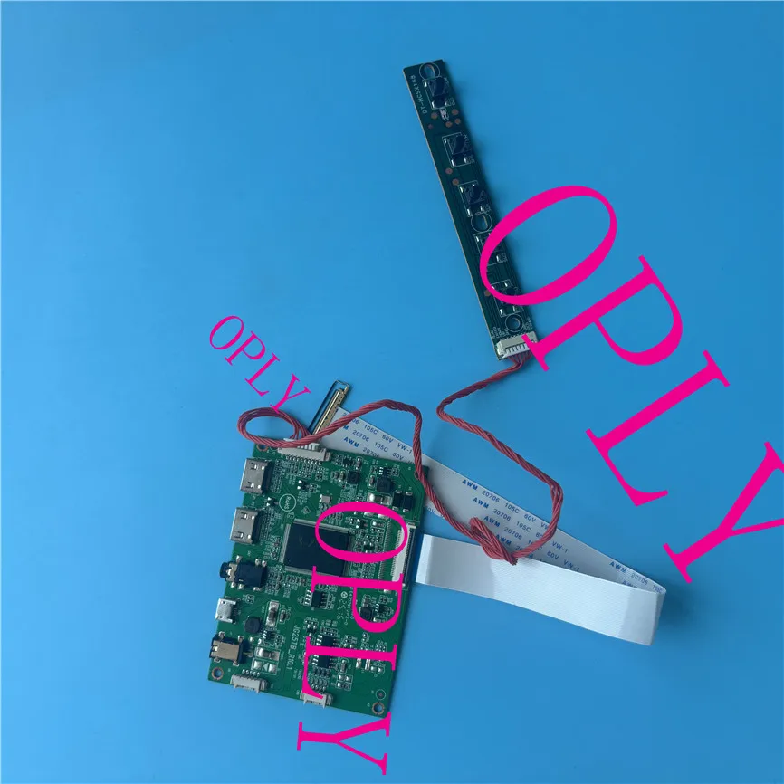 Mini HDMI-compatible EDP LED Controller board for NE173QHM-NY1 NE173QHM-NY2 NE173QHM-NY3 NE173QHM 2560x1440 40PINS 2 Micro USB
