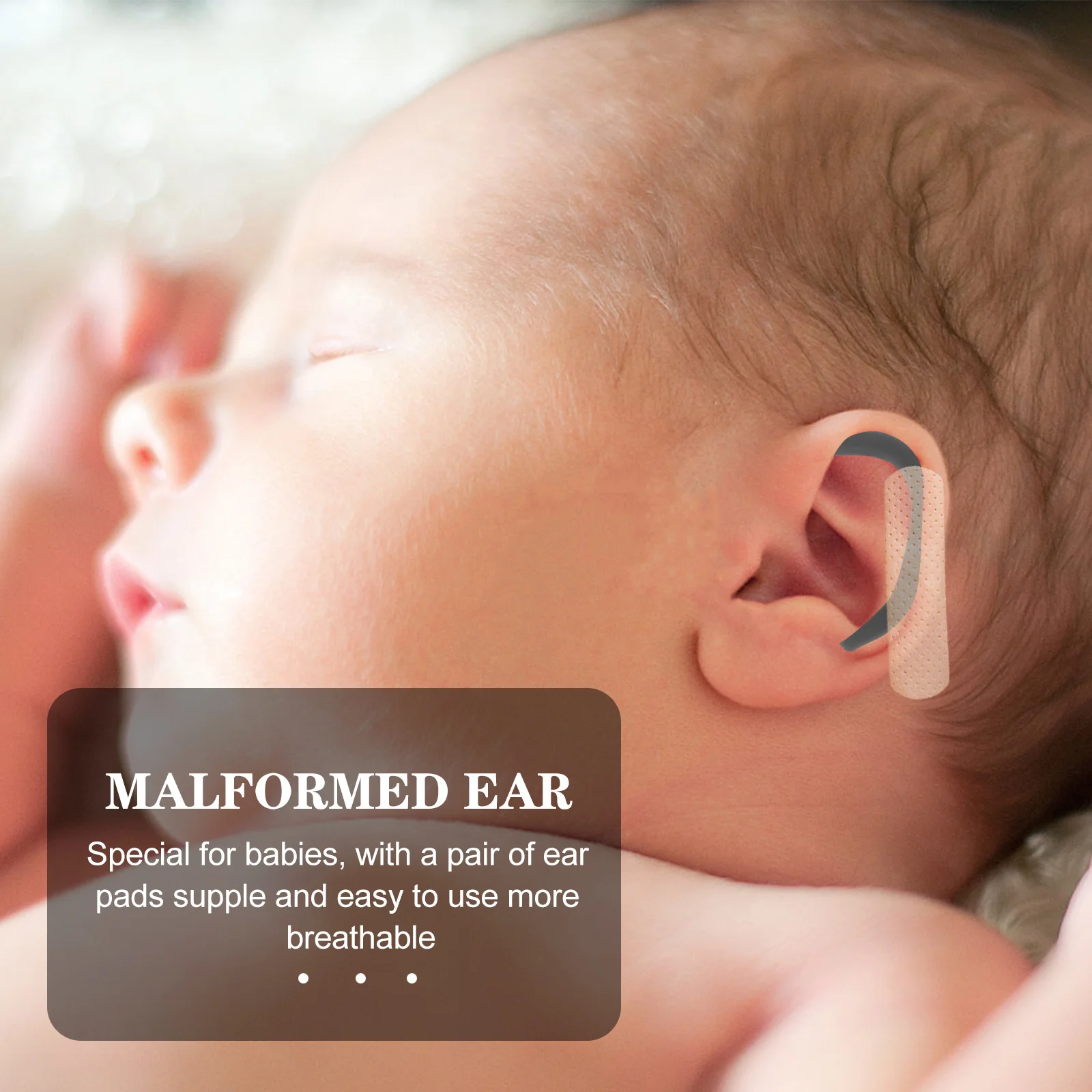 

6Pairs Baby Ear Corrector Silicone External Auricle Support for Protruding Ears Newborn Must Haves Comfortable Natural Fit Ear