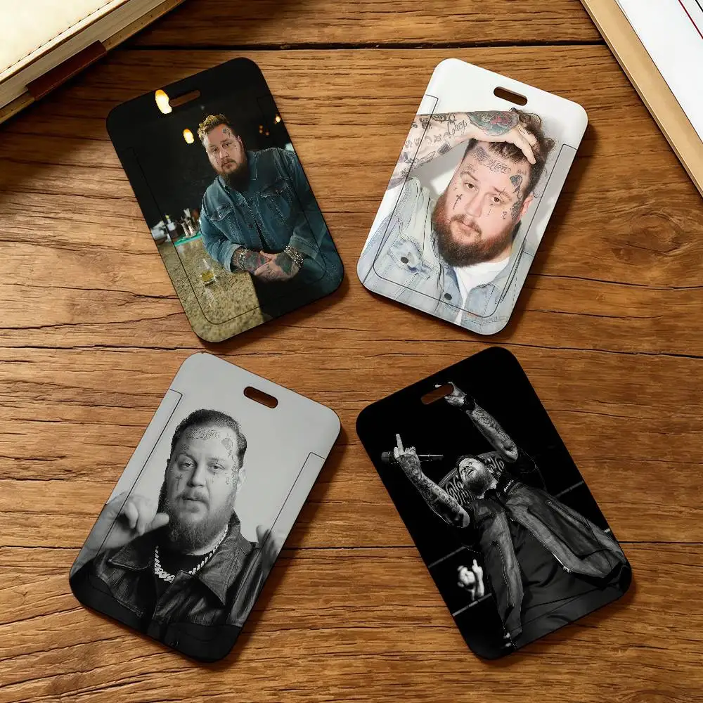 Rapper J-Jelly Roll Card holders for ID cards student cards employee badges and protective cases