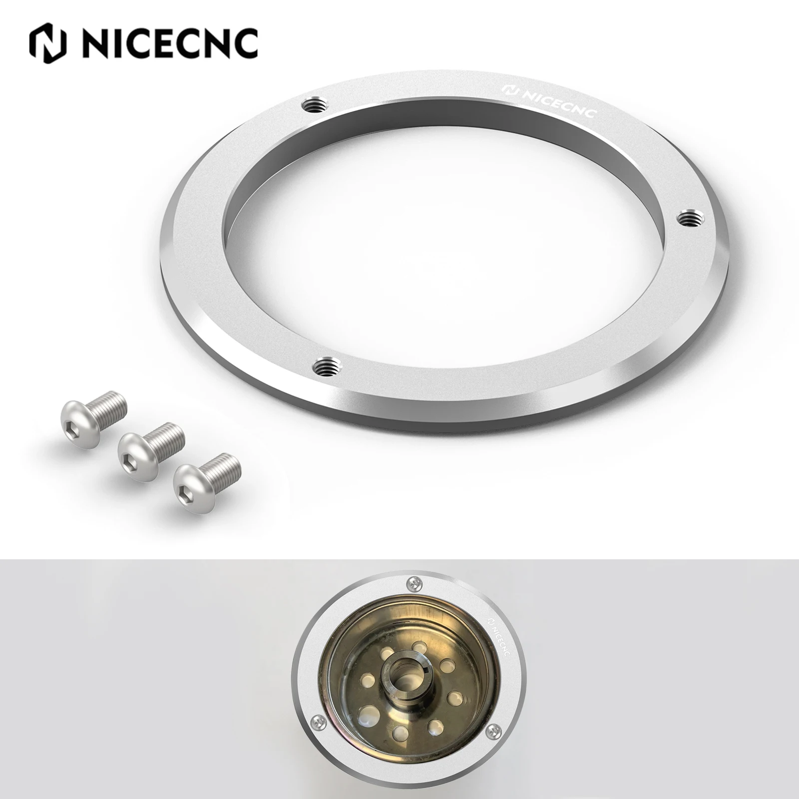 

NICECNC For 2024 KTM XC 300 250 SX 2023 9 Ounce Flywheel Weight Circle For Husqvarna TX300 TC 250 2023-2024 GasGas EX 300 250 MC