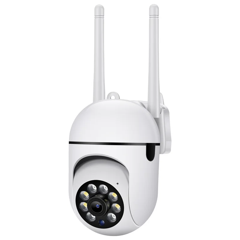 2MP Wifi IP Camera Outdoor 4X Digital Zoom Wireless Security Surveillance Camera Two-way Audio Night Color Cam AI Human Tracking