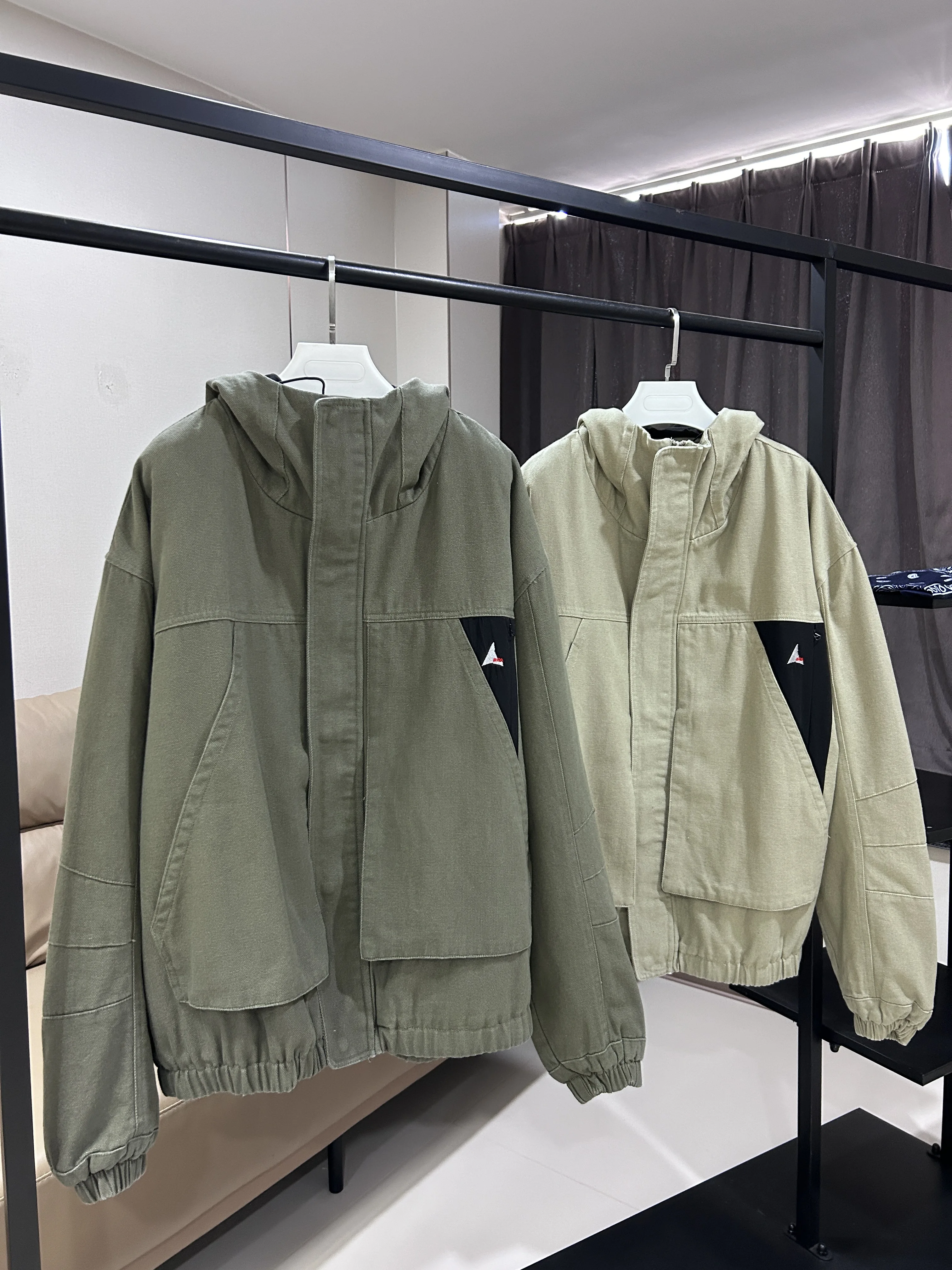Roahiking winter washed canvas wear-resistant cold-resistant and antifreeze p cotton travel cotton jacket