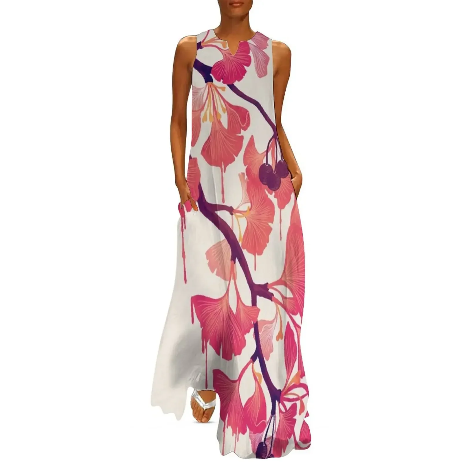 

O Ginkgo Long Dress women clothing 2025 new arrivals sexy dress birthday dress Women long