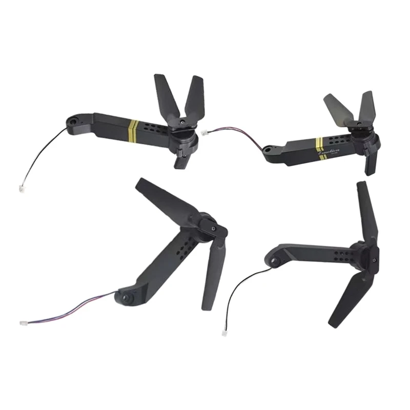 4 шт. для E58 L800 JY019 S168 Quadcopter, запасные части, оси рычагов с двигателем и пропеллером для FPV детали
