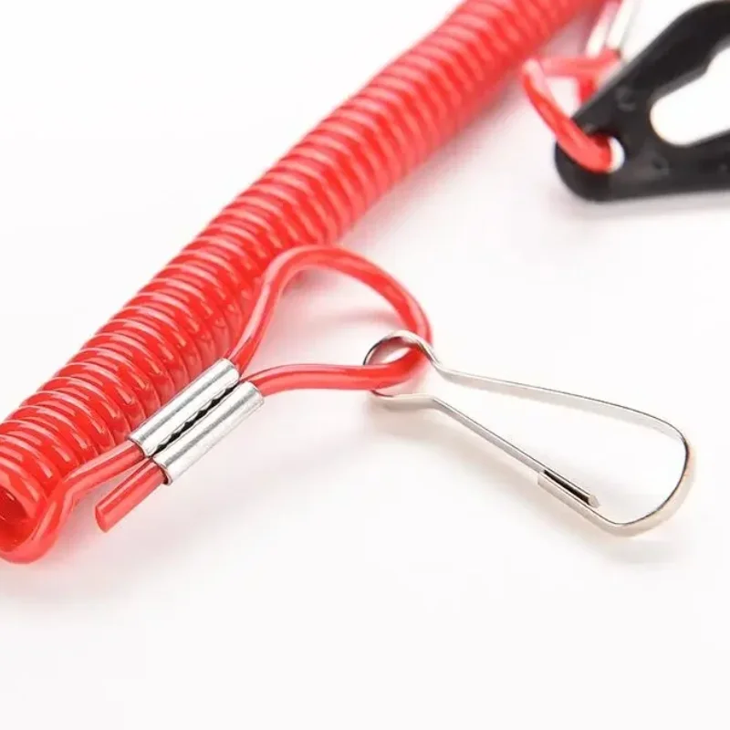 

Universial Outboard Engine Motor Lanyard Kill Stop Switch Safety Tether Double Boat Outboard Engine Cord Kill Stop Switch