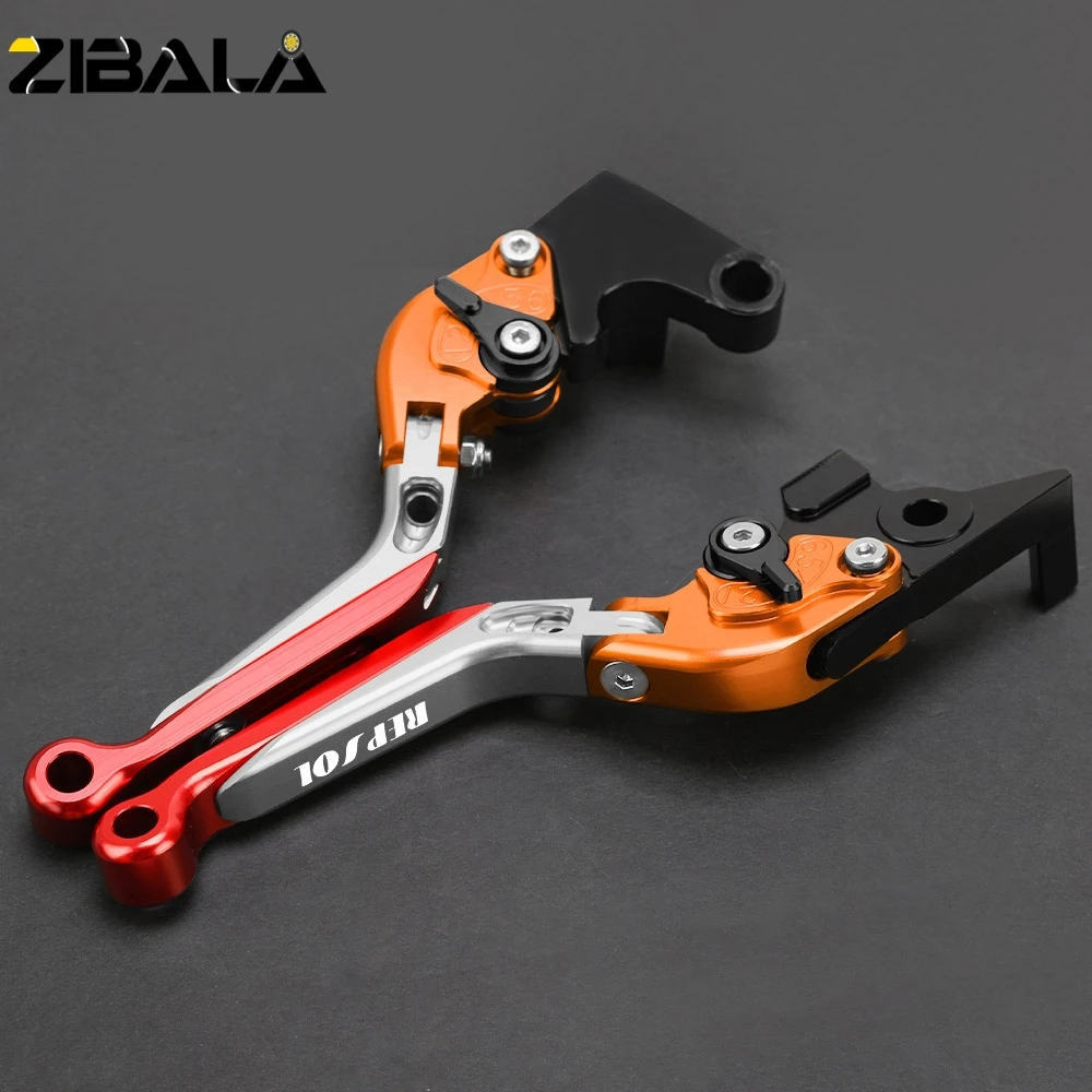 For HONDA CBR600RR 2003-2023 CBR1000RR SP FIRE 2004-2023 Motorcycle Accessories Folding Extendable Brake Clutch Lever REPSOL