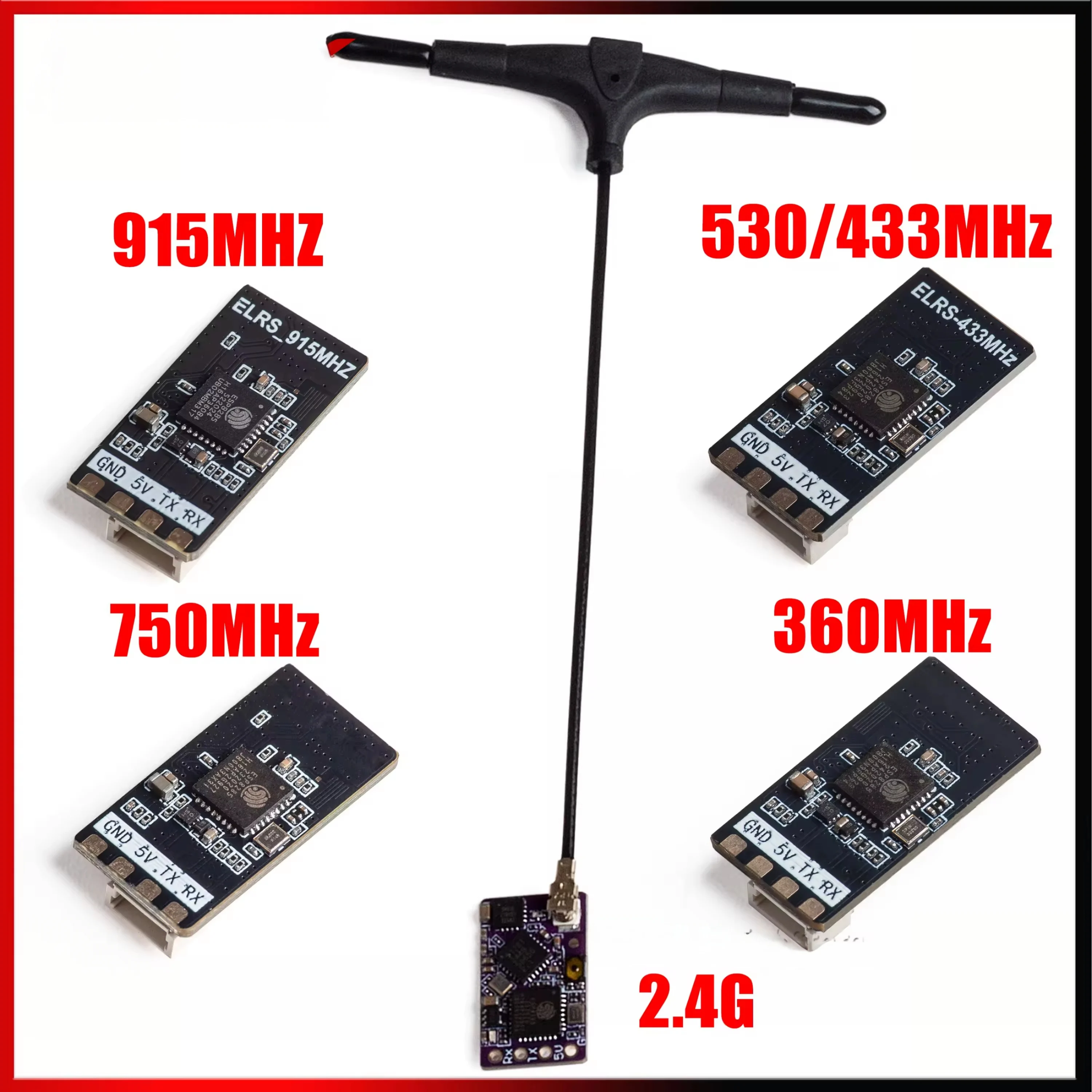 

Приемник Radiomaster ELRS 433 МГц NANO Expresslrs ESP8285 + SX1278 Приемник ELRS с высокой скоростью обновления для RC FPV Traversing Drone Part