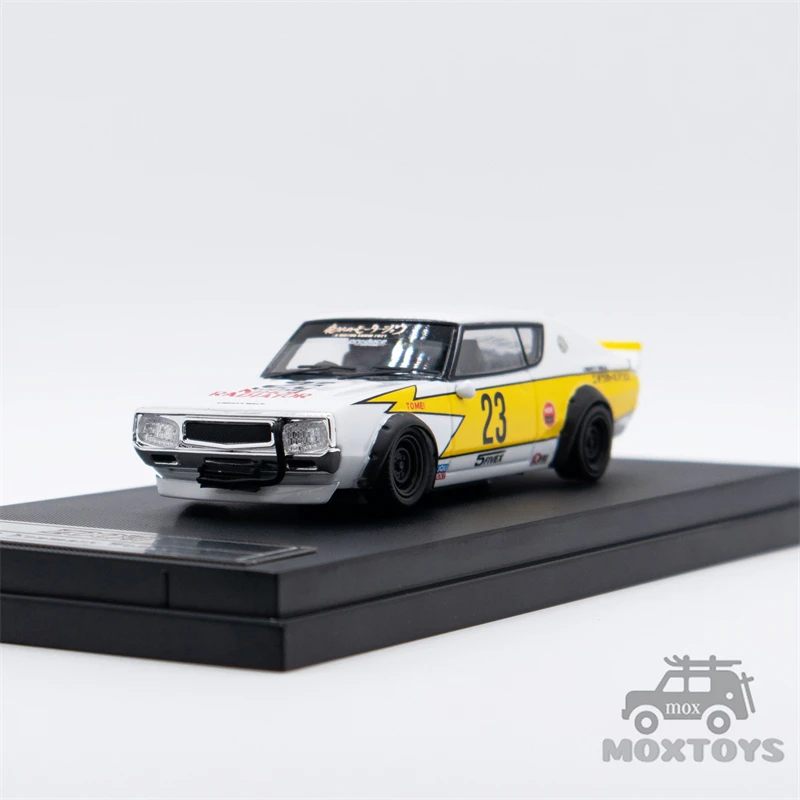 ZOOM 1:64 Skyline GT-R Gen.2 KPGC110 LBWK Diecast Model Car