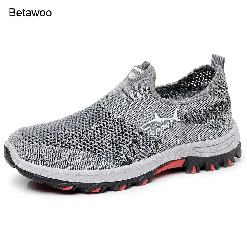 Multi-Color Hollow Mesh Slip-On Water Shoes Men Non-Slip Wear-Resistant Outdoor Beach Casual Sports Shoes