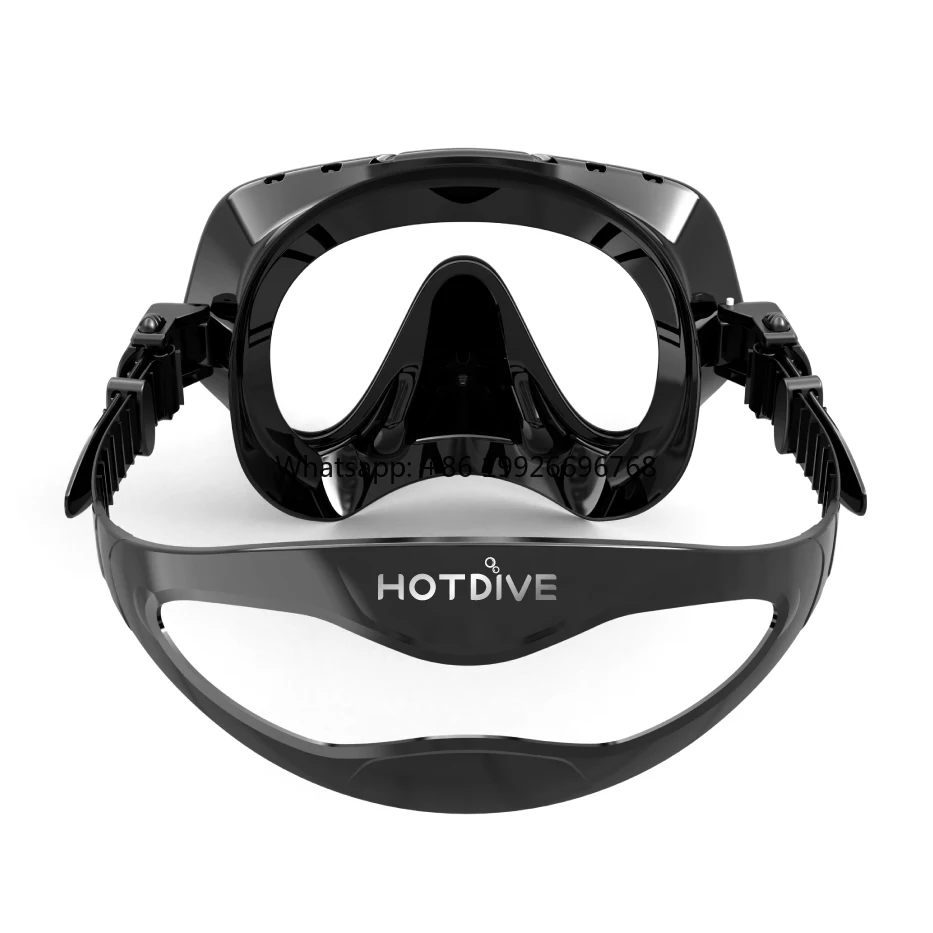 

Frameless Single Lens Silicone Material Scuba Diving Snorkeling Surfing Spearfishing Mask factory