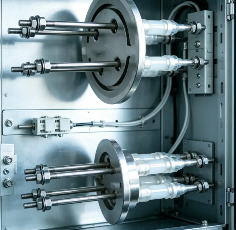 Multi-spec Vacuum Flange With Electrode KF16 KF25 KF40 KF50 Vacuum System Connection Hardware