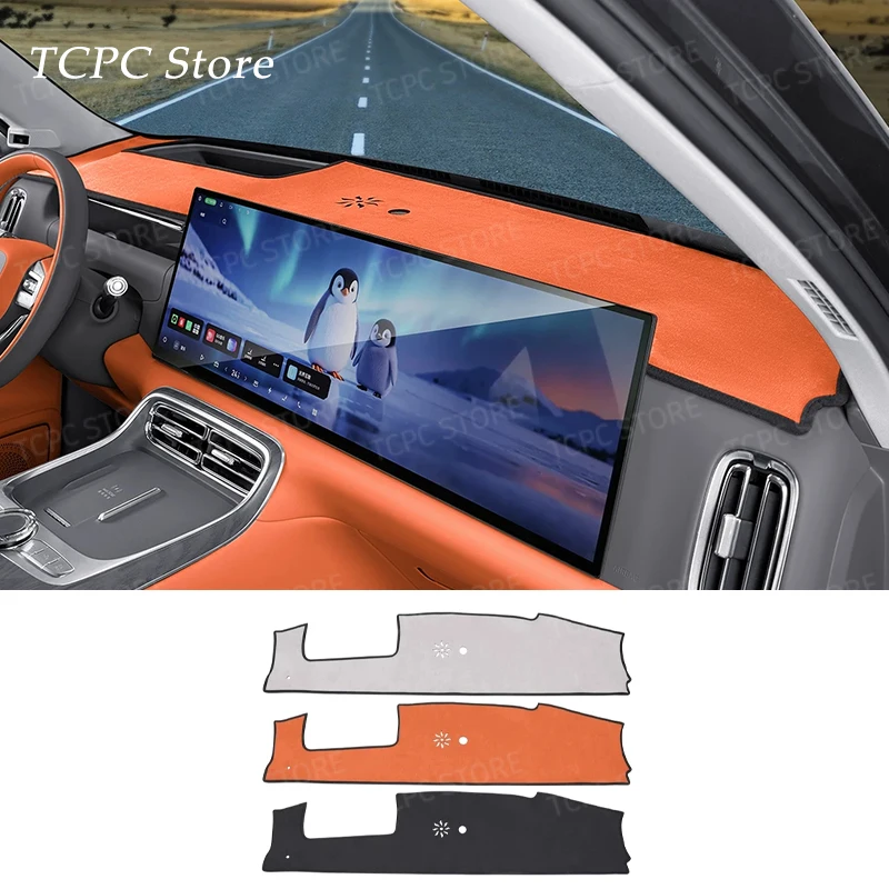 

Flannel Dash Mat For Geely Galaxy M9 LHD Anti-Slip Mat Dashboard Sunshade Dashmat Carpet Interior Accessories Plush style