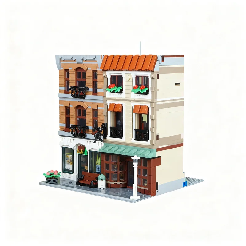 2703 детали MOC Модульные здан – обзор и цена Art Craft Christmas Ideas
