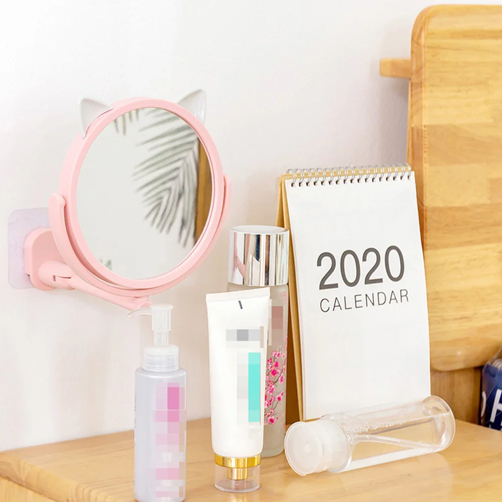 

Mirror Folding Makeup Hanging Cute for Dressing Beauty Bathroom Wall Door