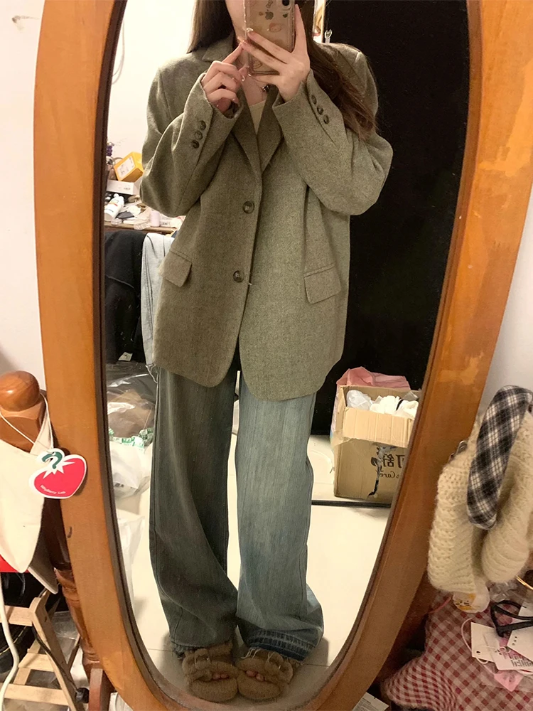 

Женский костюм в стиле ретро Jaet Ele Personali, маленький размер, элитный, Feeling Street Sle (3) в этом году, повседневный, для поездок на работу, Inter...