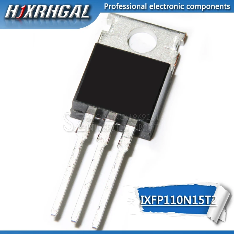 5pcs/lot IXFP110N15T2 TO-220 110N15 MOSFET Trench T2 HiperFET new