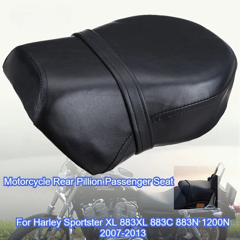 

Motorcycle Rear Pillion Passenger Seat Cover for Harley Sportster XL883 XL883C XL883N XL1200N 2007-2013