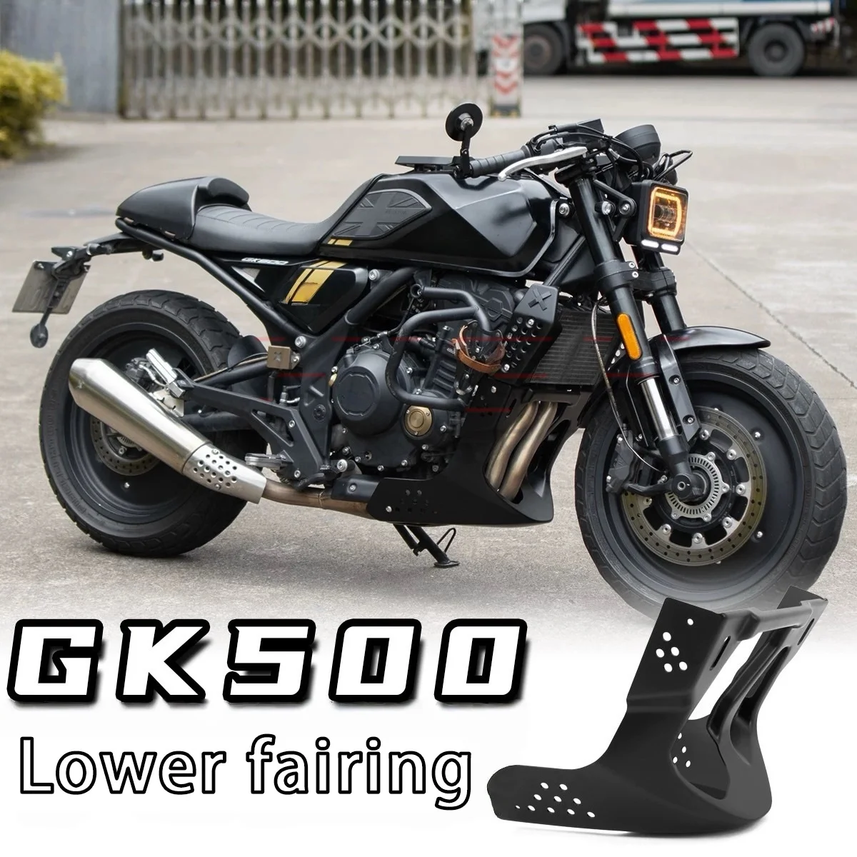 GK500 lower fairing engine trim for Brixton Crossfire 500