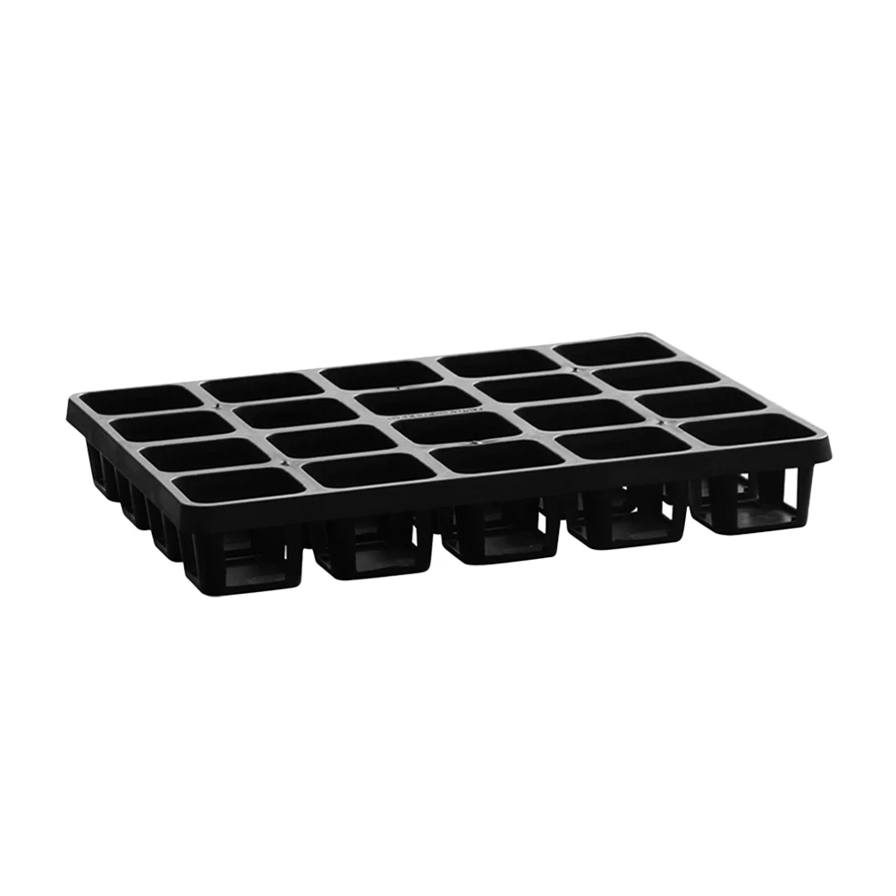 

Tray Flower Pot Bracket Planter Nursery Racks Gardening Accessories Flowerpot Carrying Black