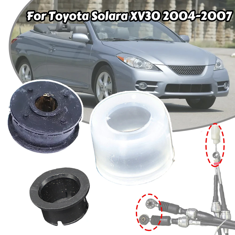 

Car Manual Gear Shift Selector Lever Linkage Cable End Rod Connector Shifter Bushing For Toyota Solara XV30 2004 2005 2006-2007