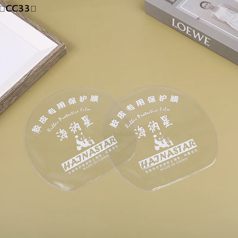 

10Pcs Ping Pong Racket Protective Film Sticky Transparent Maintenance Cover Table Tennis Racket Rubber Protection Film〔CC33〕