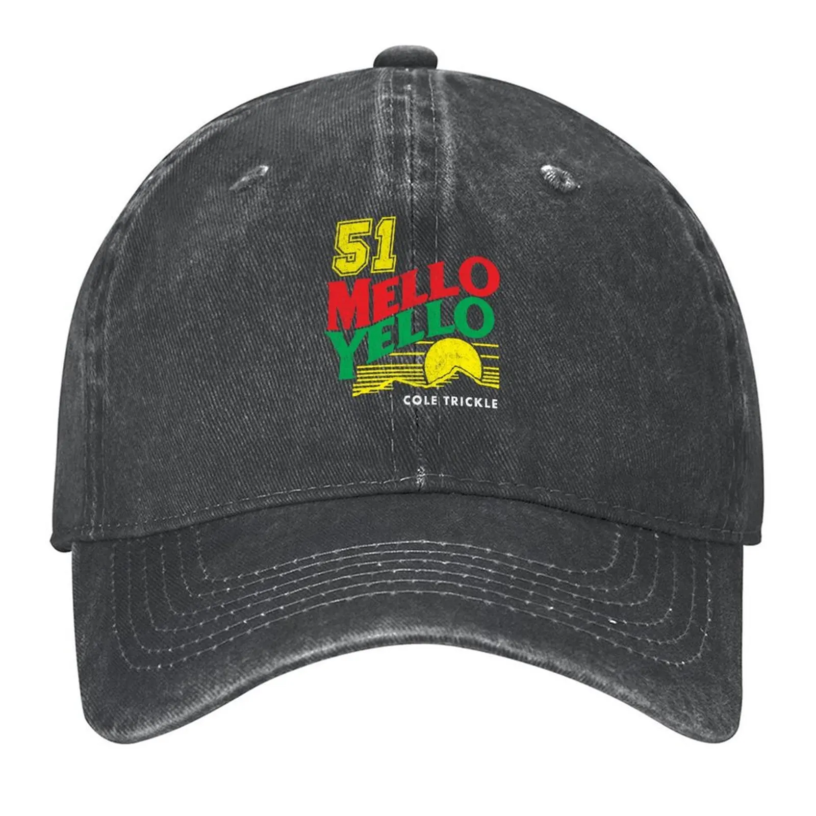 

#51 Mello Yello - Cole Trickle - vintage logo Baseball Cap New Hat Golf Wear luxury woman cap Golf Hat Women's Hats 2025 Men's