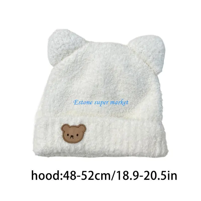 090B قبعة دافئة أنيقة للأطفال تسمح بمرور الهواء لحماية الأذن للأطفال الصغار، غطاء محرك السيارة مقاوم للرياح #6