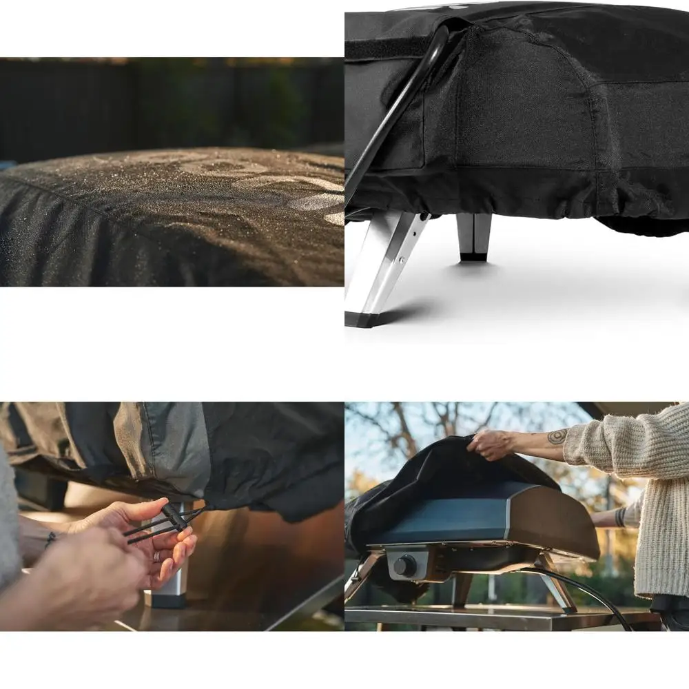 

Водонепроницаемый всепогодный чехол для духовки для пиццы — защитный аксессуар для использования на открытом воздухе на кухне