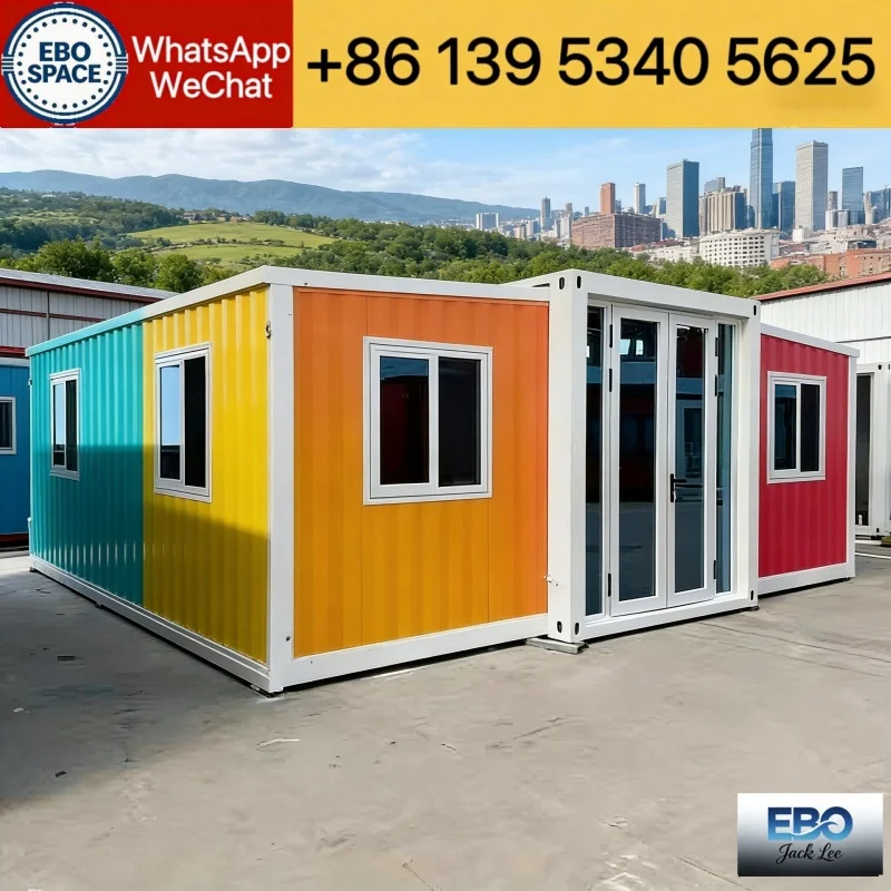 20ft 30ft 40ft MMC Custom Expandable Container House China Manufacture Prefab Modular Villa Fast Installation Waterproof Garden