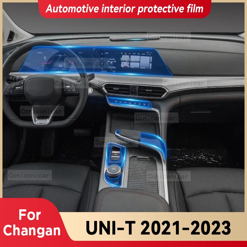

For CHANGAN UNI-T UNIT 2021-2023 Car Interior Center Console Screen Protective Film Anti-scratch Repair film Sticker Accessories