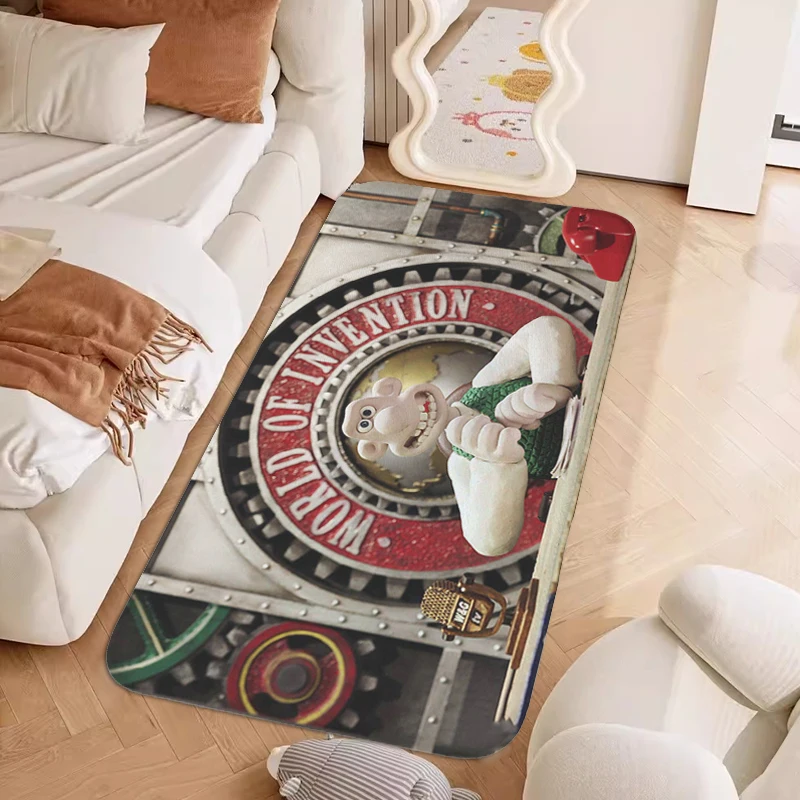 Bedroom Rug Slip-resistant G-Wallaces G-Gromits Kitchen Bathroom Foot Mat Hallway Balcony Living Room Floor Carpet Home