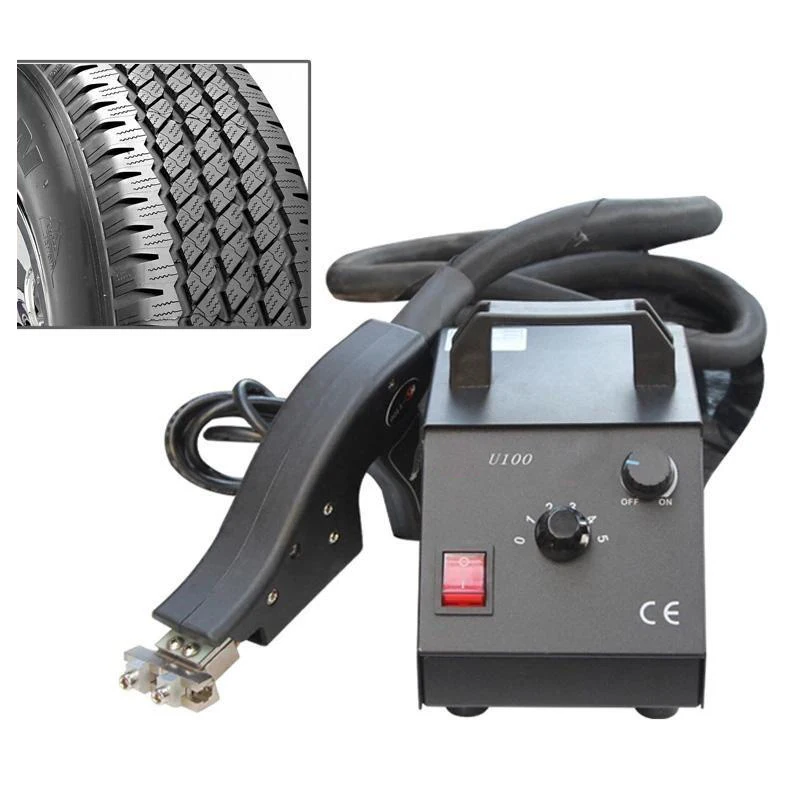 350W 110V/220V tire regrooving tool Car Tire Rubber Tyres Blade Iron Tire Regroover cutting machine free 20PCS Knifes