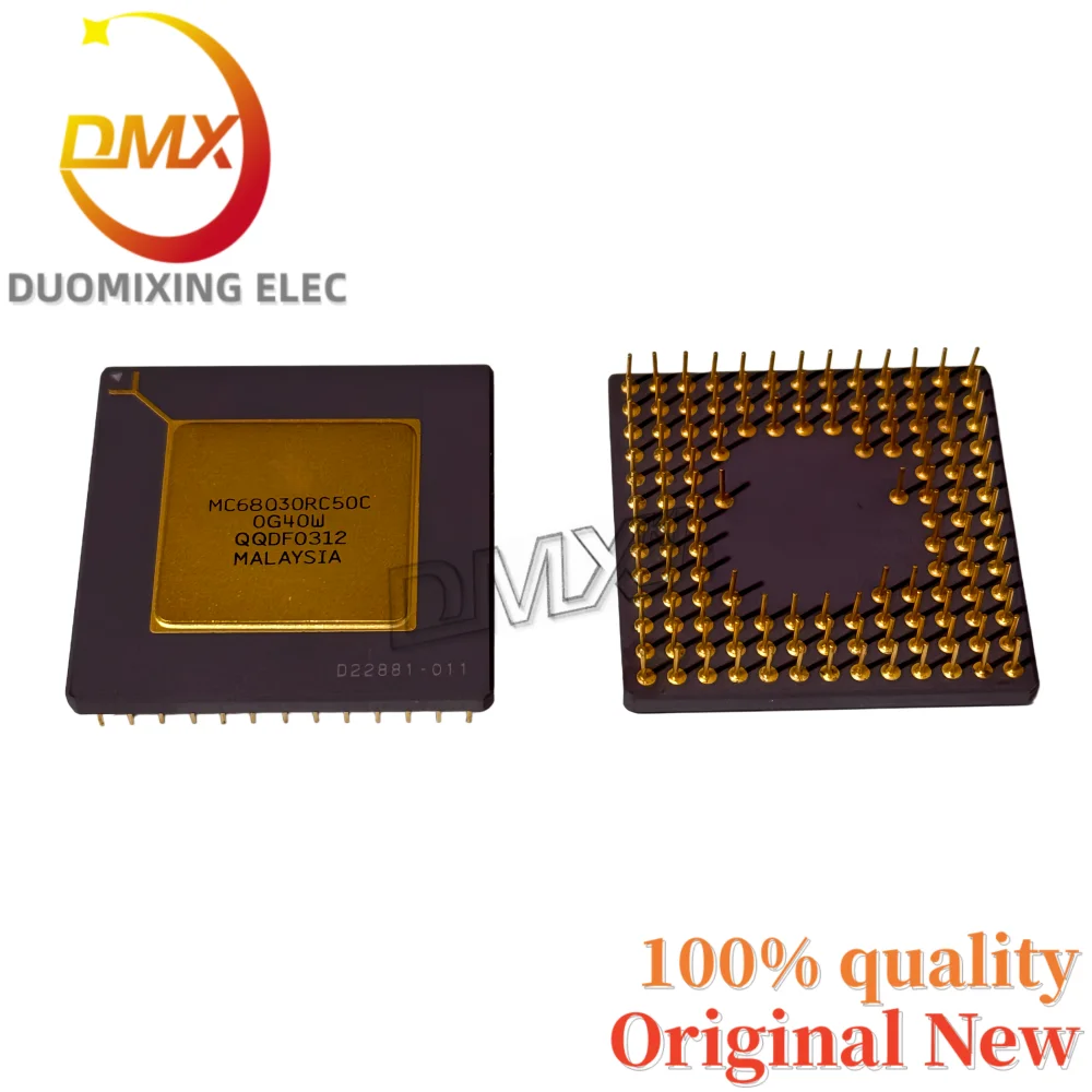 

MC68030RC50C 32-битный 50-мегагерцевый микропроцессор