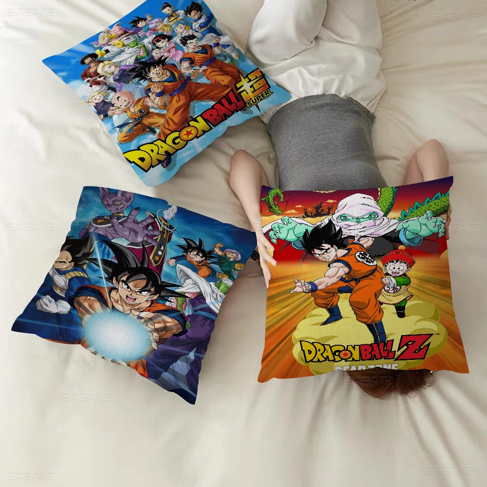 

Cool D-Dragon-D-B-Manga Art Balls Z Anime Cushion Cover Inches Farmhouse Decor Home Throw Pillow Covers For Couch Decorations