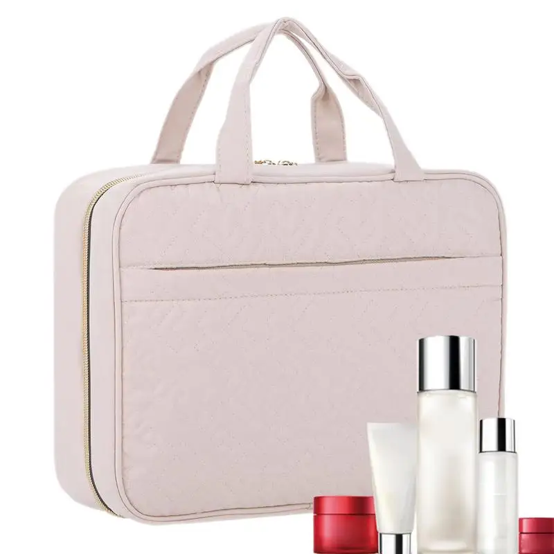 Borsa per il trucco Organizer da viaggio Hang borsa da toilette borsa per liquidi cosmetici impermeabile per docce da palestra