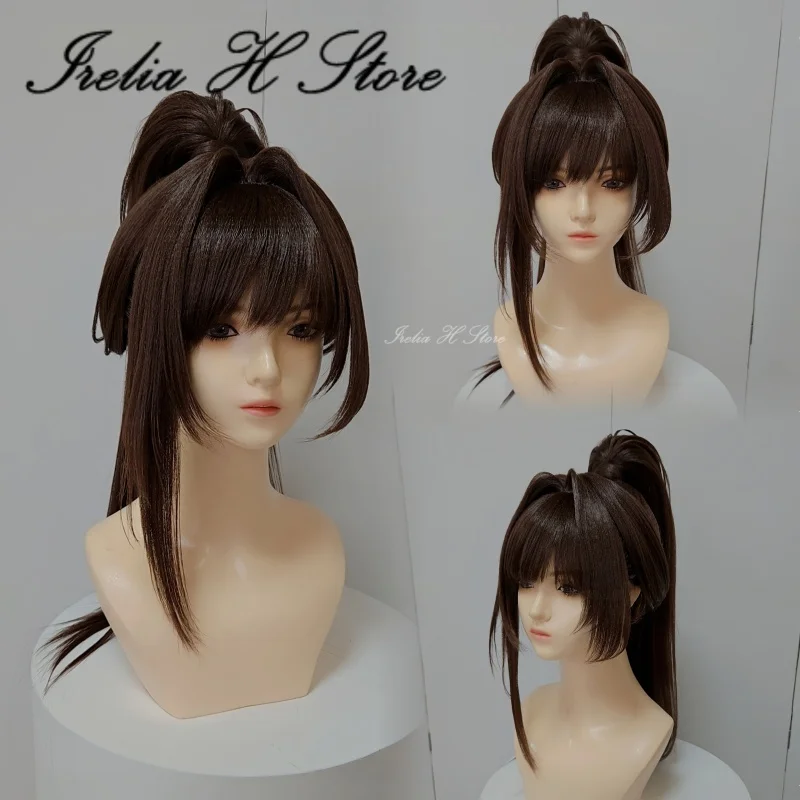 Perruque de cosplay Irelia H Store Marciana, perruque pré-coiffée