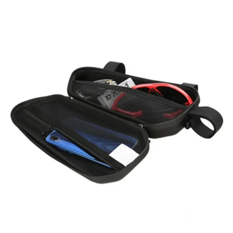 New bicycle  locomotive front beam  hard shell  cycling storage  tool bag, upper tube bag, motorcycle storage