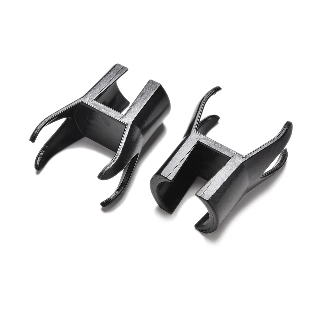 

2pcs Golf Ball Retriever Black Pvc Fit Most Putter Grips No Bend Pick Up Rotatable Finger Training Aids For Golf Portable