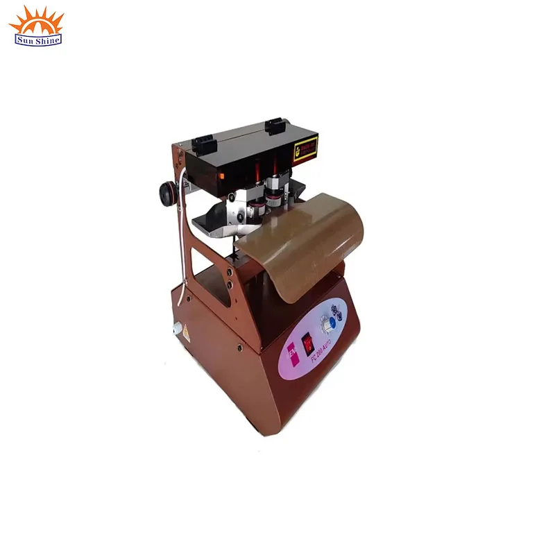 Máquina laminadora adhesiva automática de dos etapas y dos rodillos para forro de correa de hombro de cuero elementos esenciales para la fabricación de zapatos