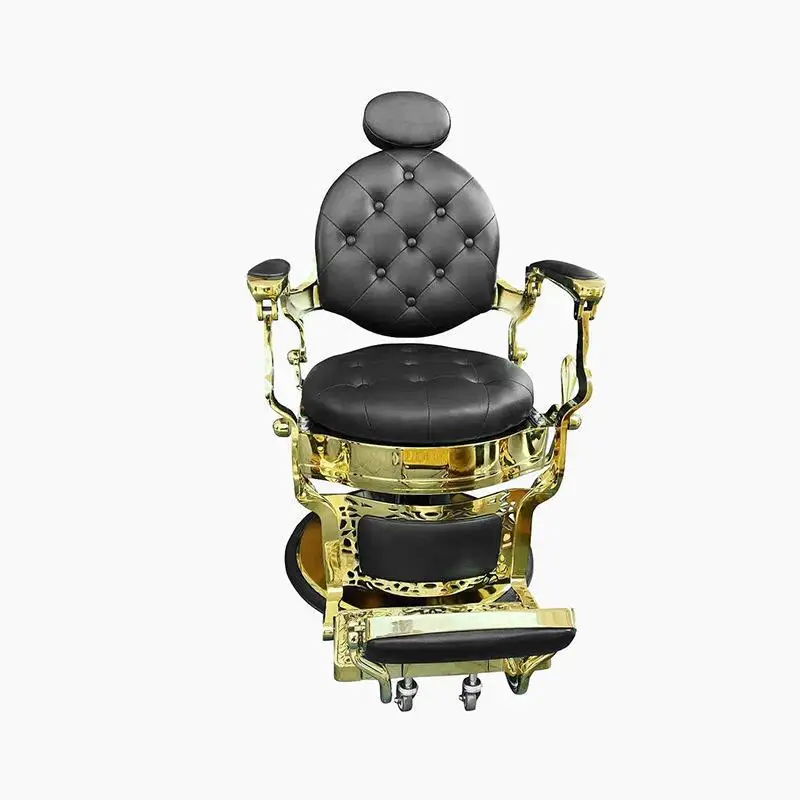 

Customized spot retro barber chair antique chair wholesale hair salon hair cutting chair can put down oil head barber shop