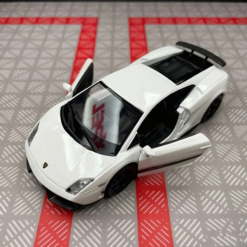 1/36 Lamborghini Gallardo Alloy Sports Car Model Diecast Metal Track Racing Car Vehicles Model High Simulation Children Toy Gift